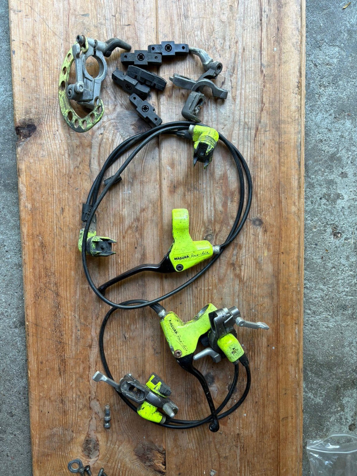 Magura HS33 raceline remset, Ophalen of Verzenden, Gebruikt