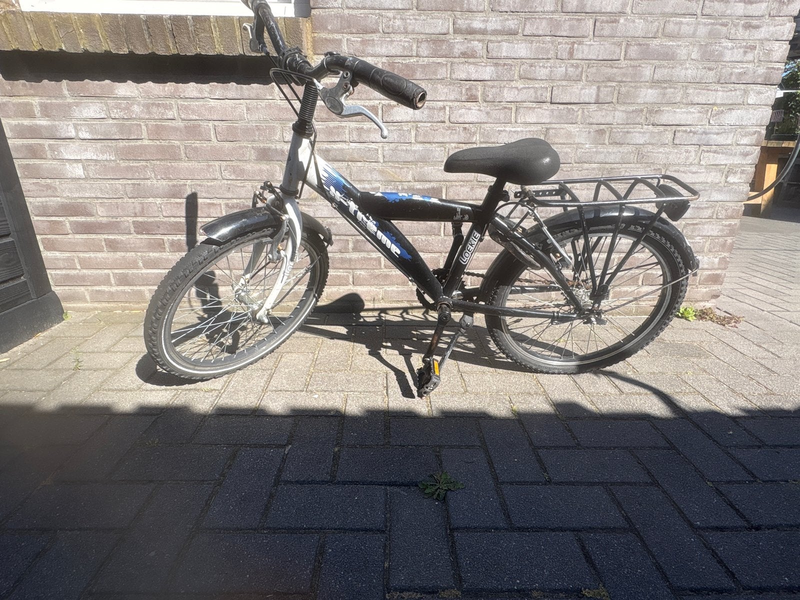 Opknapper!! Gebruikte kinderfiets - Extreme/Loekie 20 inch, Ophalen, Gebruikt, Terugtraprem, 20 inch of meer