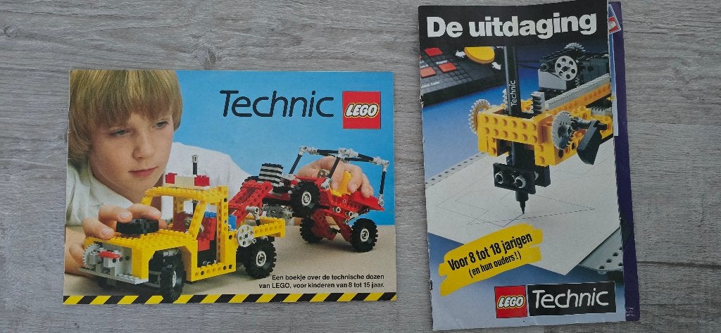 Vintage Lego Technic Folders, Kinderen en Baby's, Speelgoed | Duplo en Lego, Ophalen of Verzenden, Gebruikt, Lego