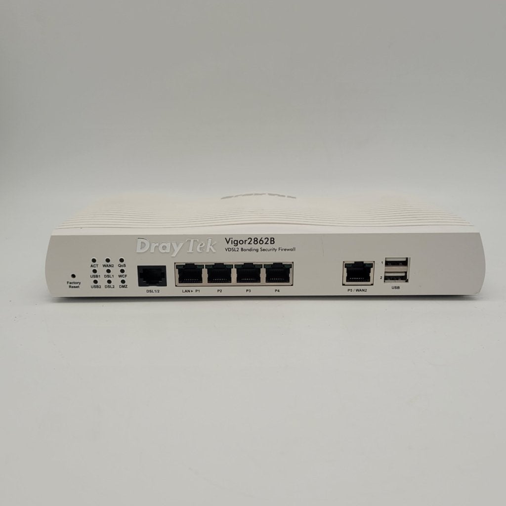 Draytek Vigor2862B Multifunctionele Router - In Nette Staat, Flex Ltd., Zo goed als nieuw, https://flex.com/contact-us, Nobelstraat 10, 5807 GA Oostrum LB, Limburg, Nederland