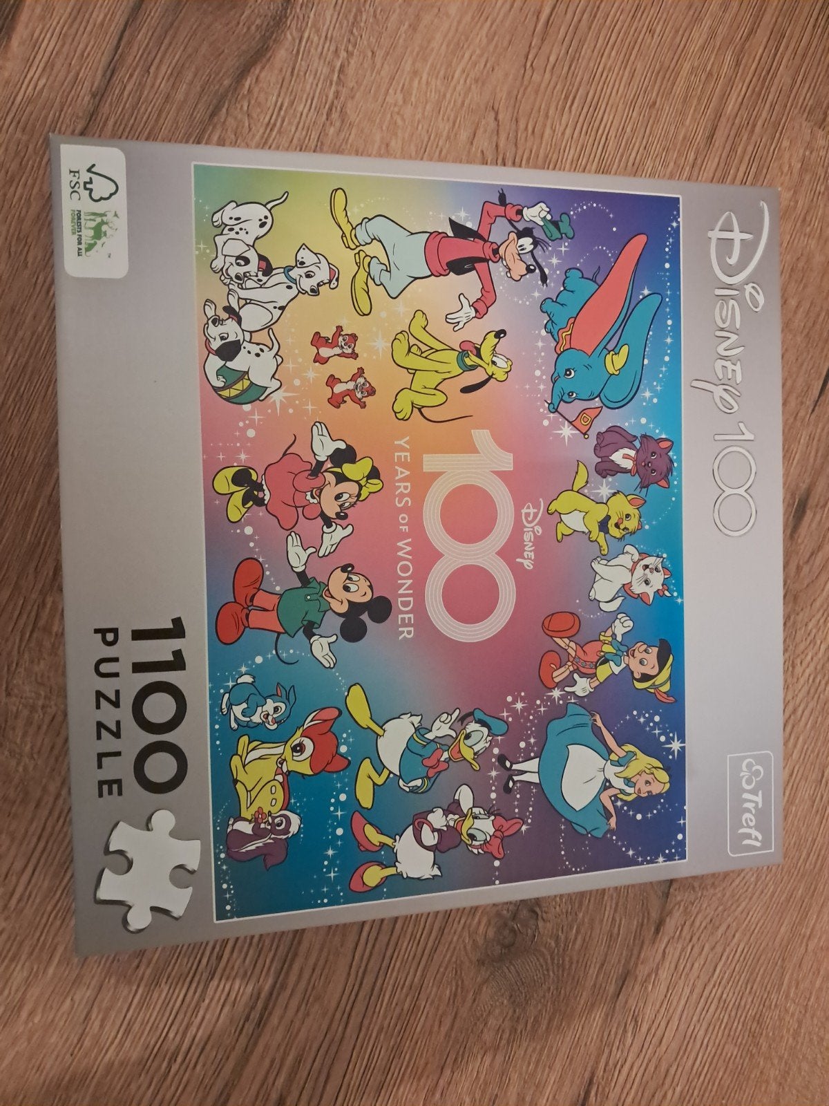 Disney 100 Years of Wonder Legpuzzel 1100 stukjes, Ophalen of Verzenden, 500 t/m 1500 stukjes, Zo goed als nieuw, Legpuzzel