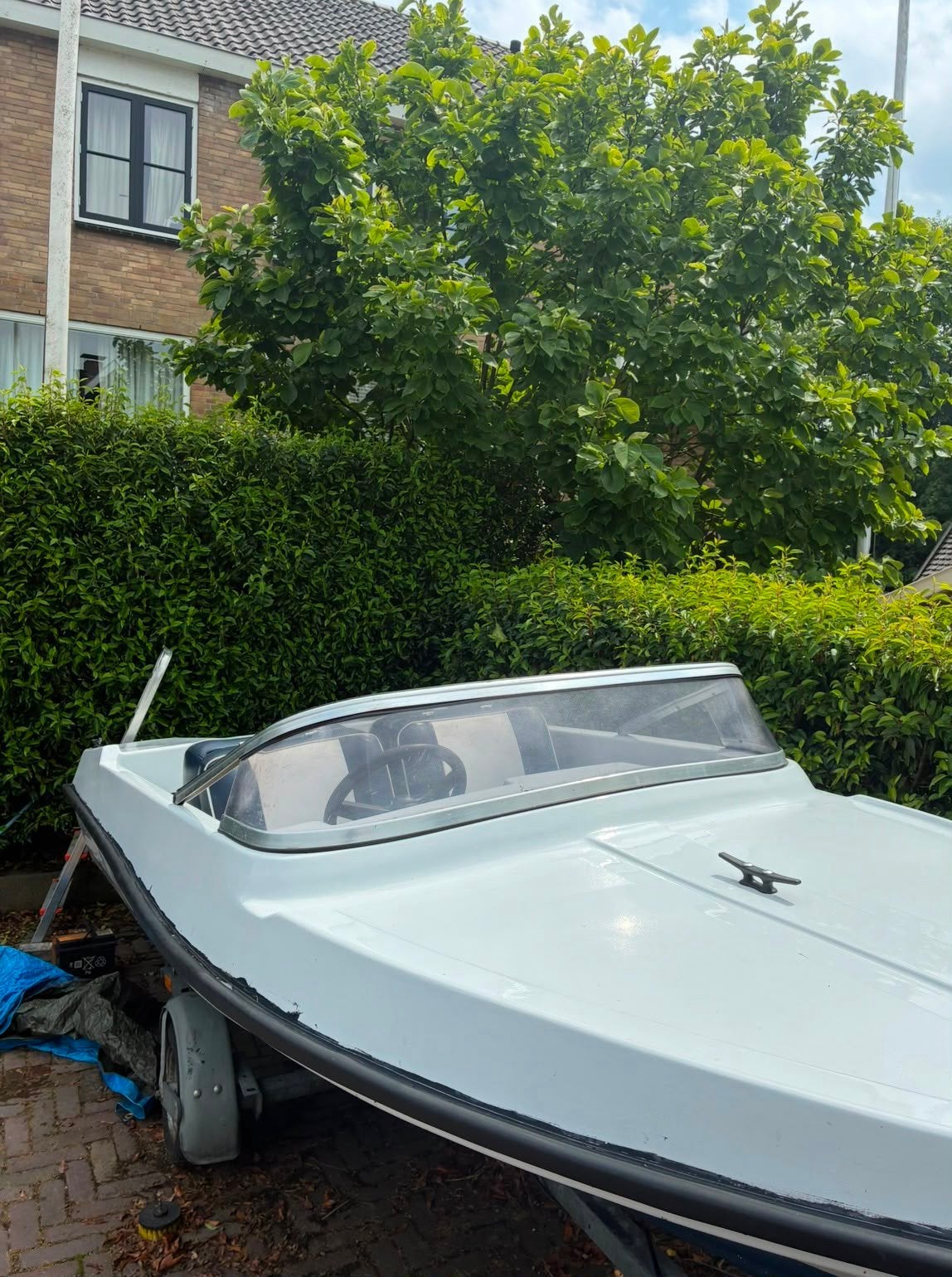 SPITFIRE SPEEDBOOTJE, Ophalen, Gebruikt, Minder dan 70 pk, Elektrische start