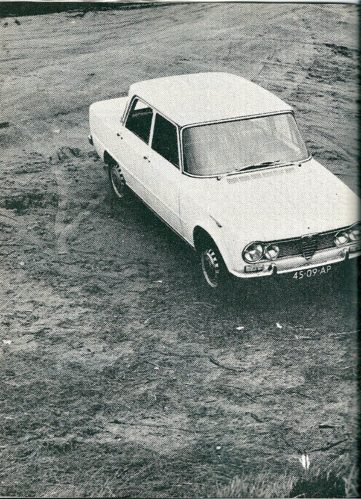 Autovisie test Alfa Romeo Giulia ti Super 1966, Ophalen of Verzenden, Gelezen, Alfa Romeo