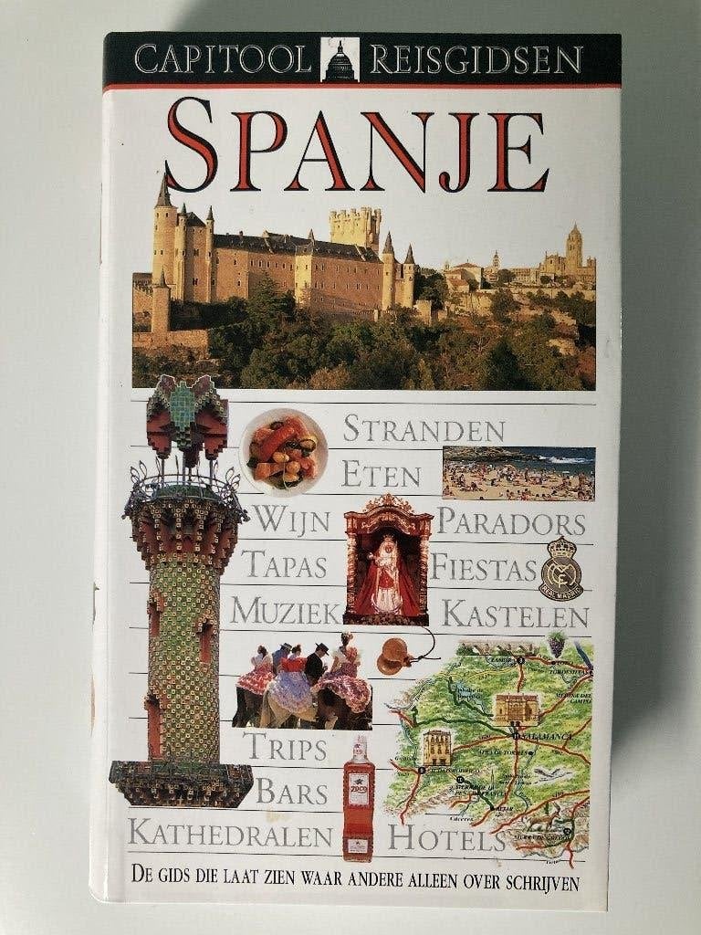 Reisgids Spanje, Boeken, Reisgidsen, Capitool, Europa, Ophalen of Verzenden, Zo goed als nieuw