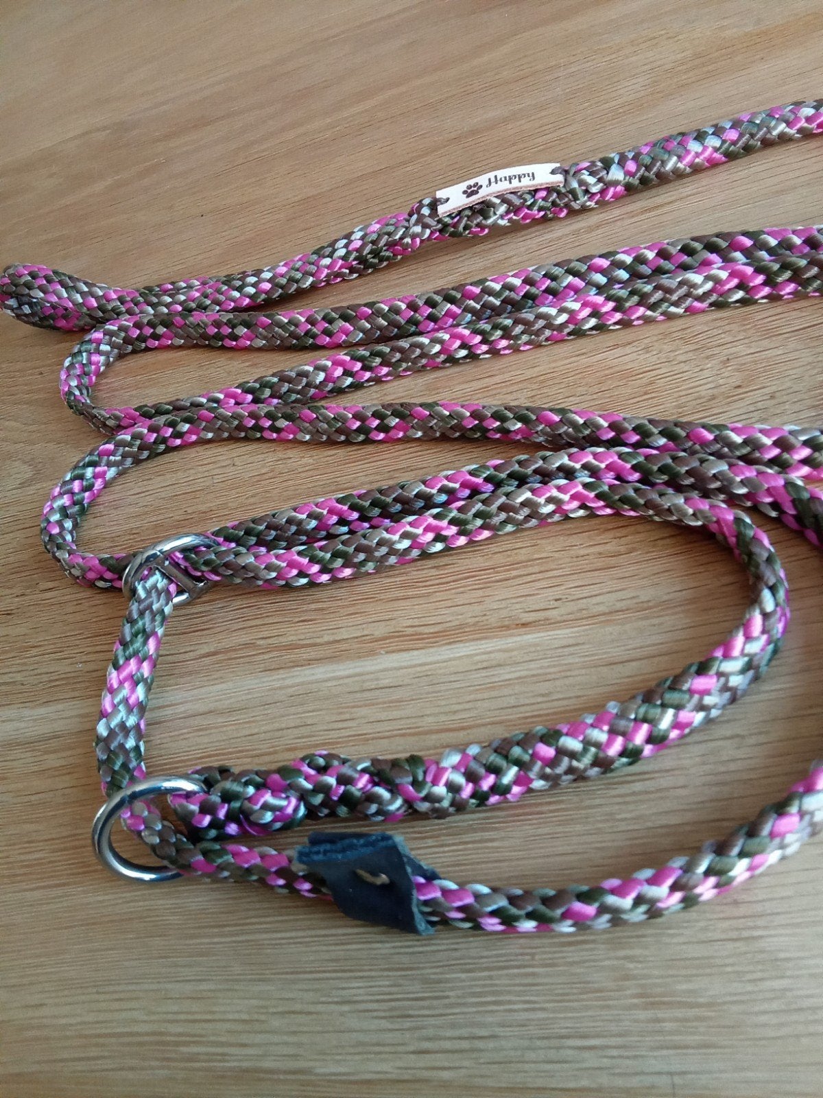 honden jachtlijn, retrieverlijn met een dubbele stop, Ophalen of Verzenden, Nieuw, Hondenriem