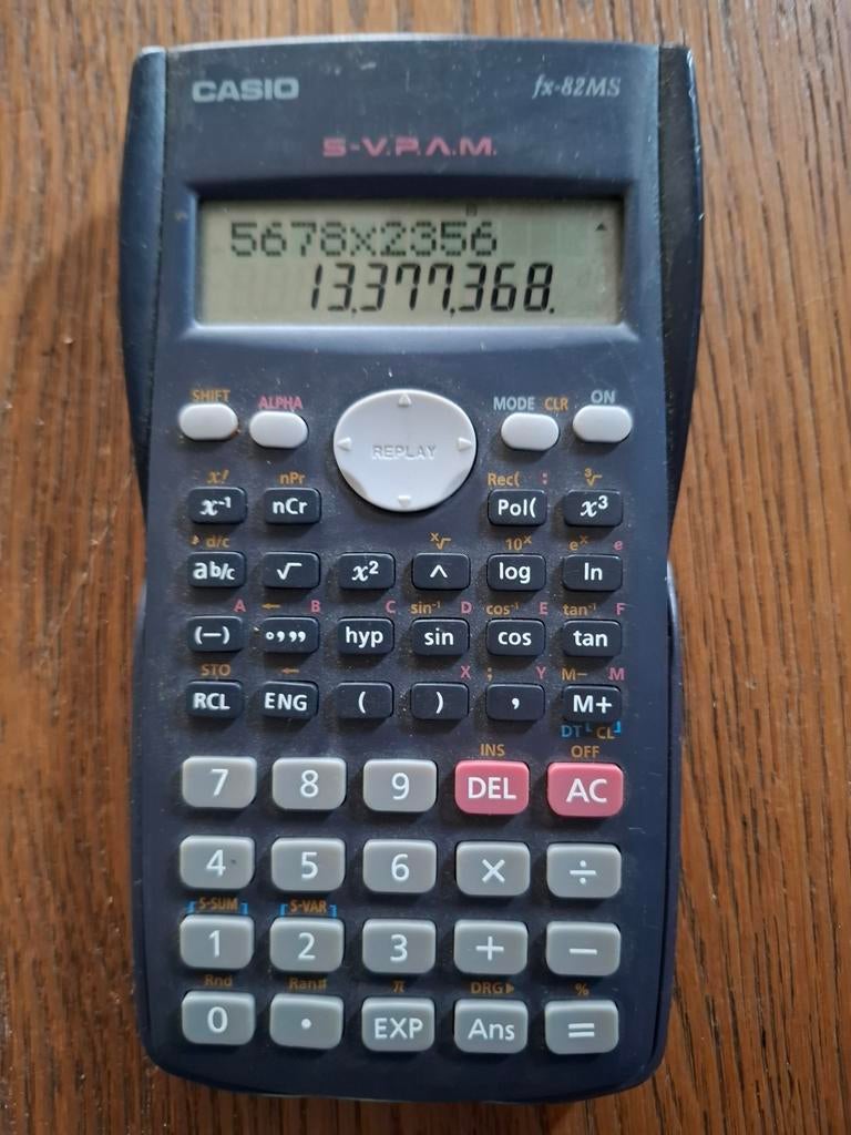 Casio fx 82 ms, Diversen, Ophalen