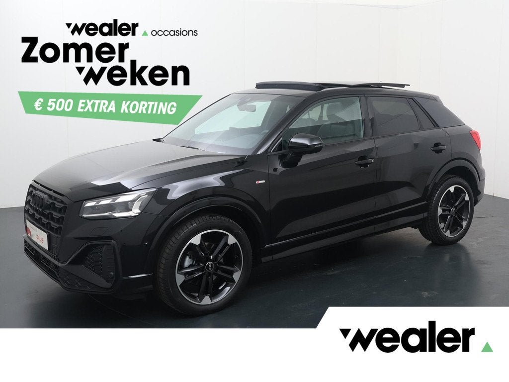 Audi Q2 35 TFSI S Edition | 150 PK | Automaat | Panoramadak, Auto's, Audi, 12 maanden, 4 cilinders, Zwart, Origineel Nederlands