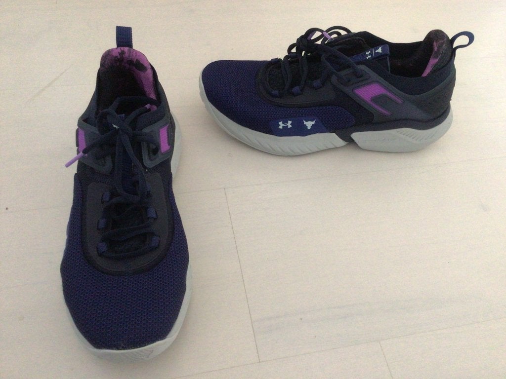 Nieuw paar Under  Armour sportschoenen mt 45 Bauhaus blue, Ophalen, Blauw, Sportschoenen, Under Armour