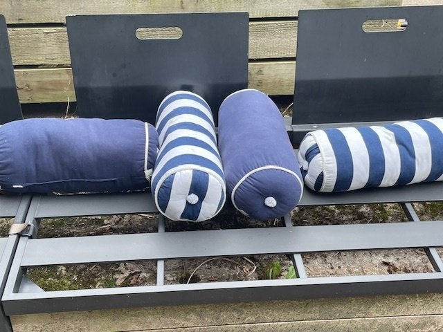 Bootkussen - Kapok Kussen | Arké Navy, Watersport en Boten, Ophalen, Zo goed als nieuw, Interieur en Kussens