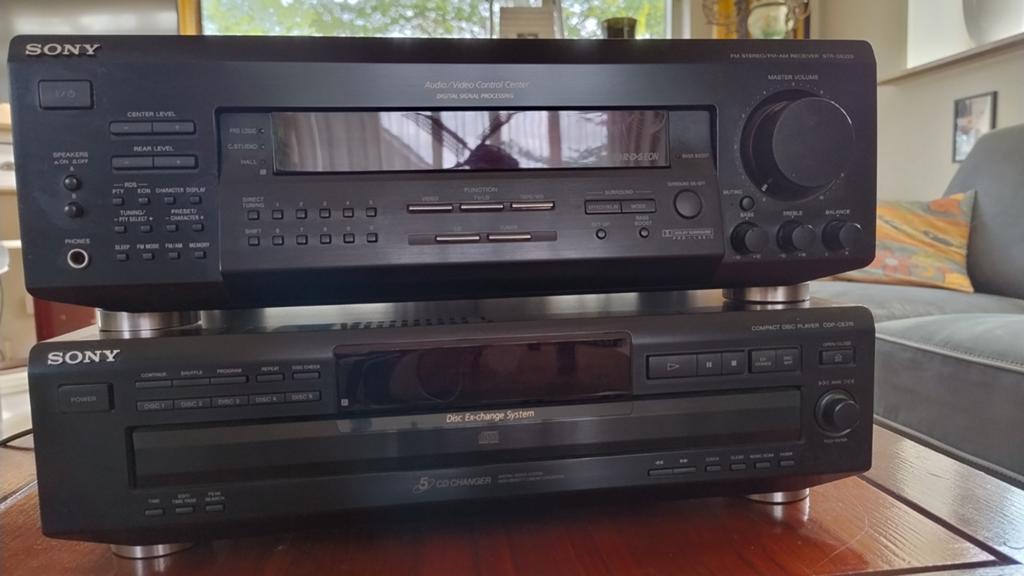 Sony Audio/Video Control Center met 5-CD wisselaar, Ophalen, Gebruikt, Losse componenten, Sony