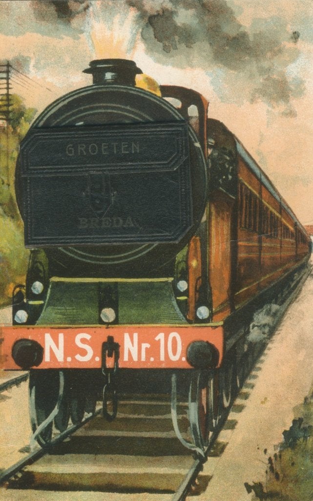 Ansichtkaart Breda, Groeten uit... Leporello., Verzamelen, Ophalen of Verzenden, 1920 tot 1940, Ongelopen, Noord-Brabant