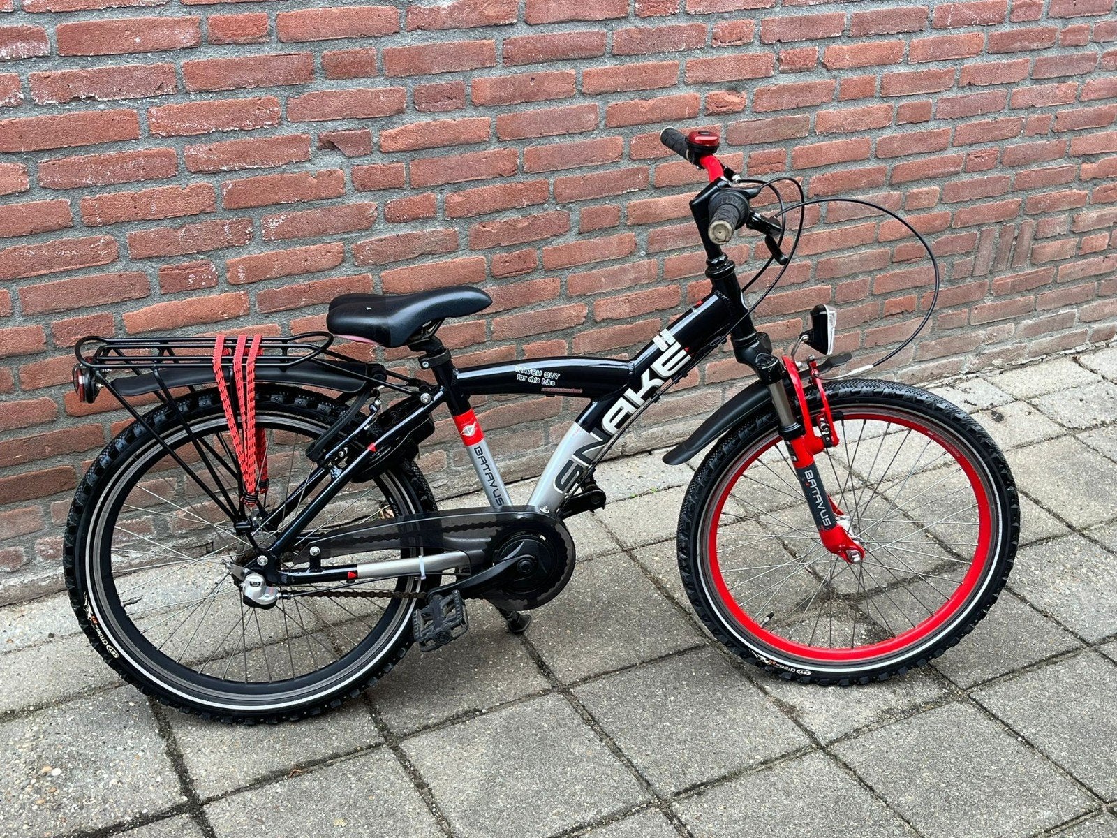 mooie 22 inch batavus snake kinderfiets 3 versnellingen, Fietsen en Brommers, Ophalen, Gebruikt, 20 inch of meer