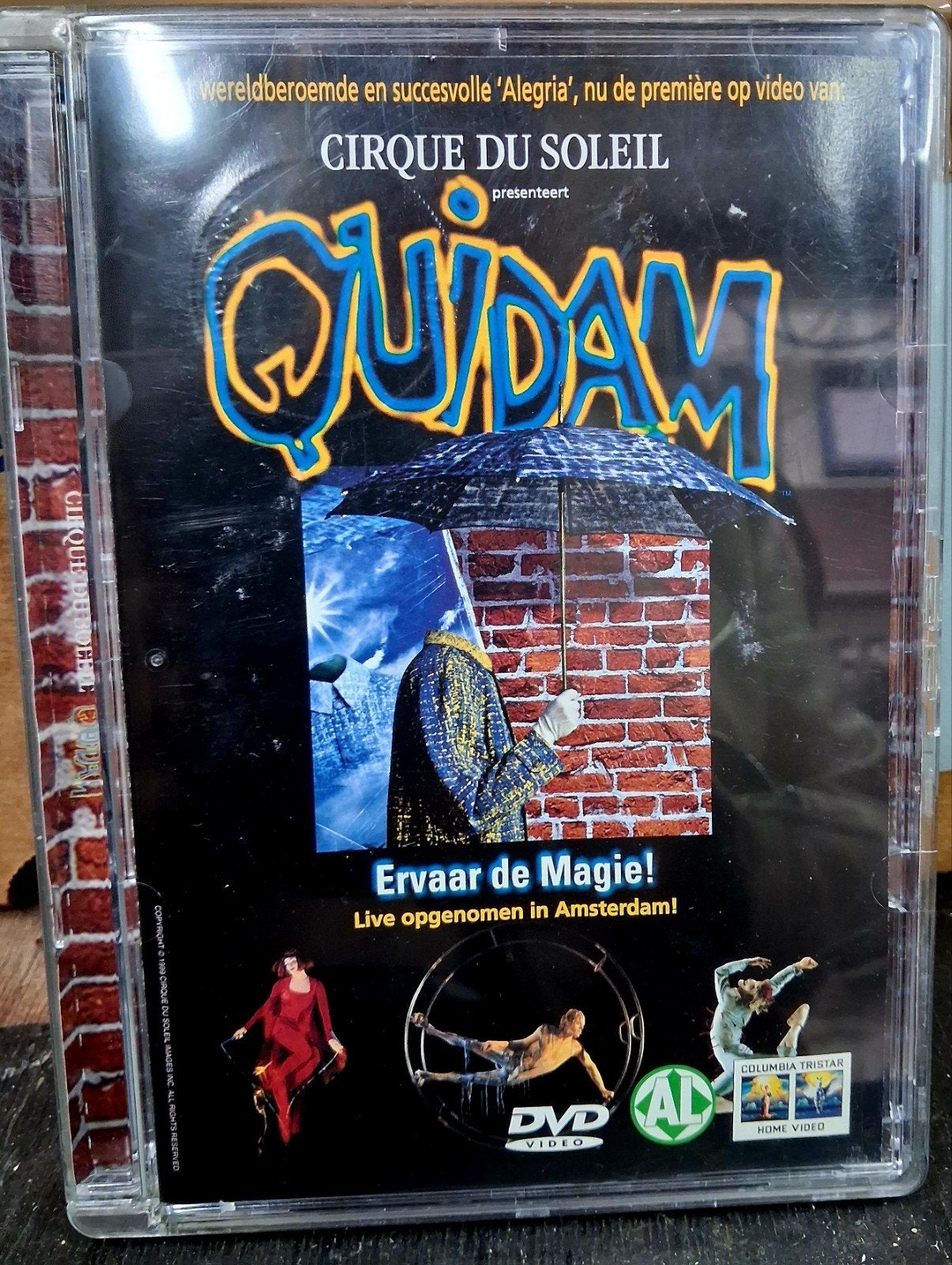 Cirque du Soleil - Quidam DVD - Live in Amsterdam, Gebruikt, Alle leeftijden, Nederlands, Ophalen of Verzenden