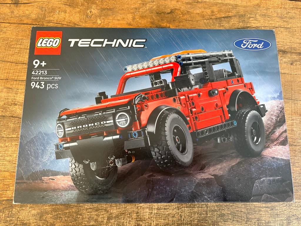 Lego 42213 Ford Bronco SUV, Ophalen of Verzenden, Zo goed als nieuw