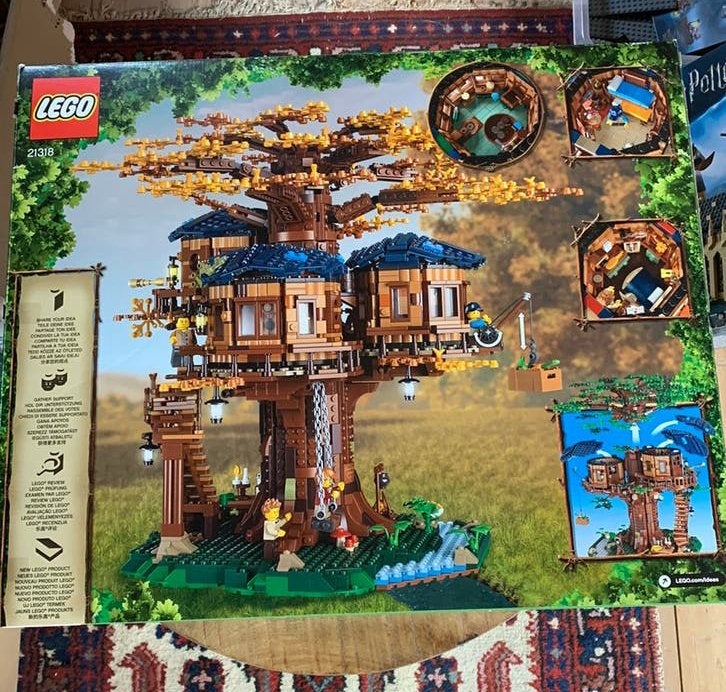 Lego boomhut, Ophalen of Verzenden, Minder dan 500 stukjes, Zo goed als nieuw