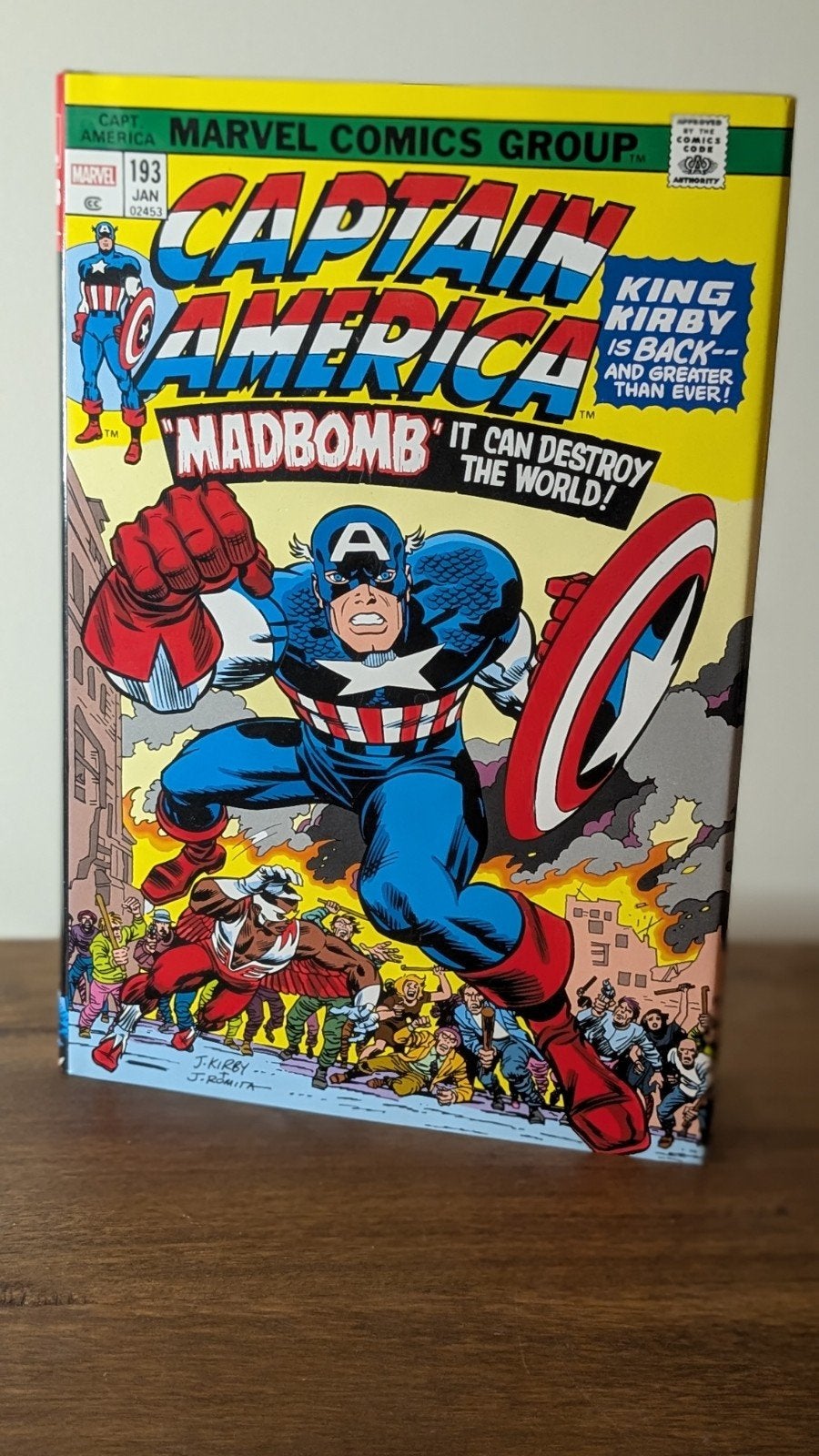 Captain America Omnibus door Jack Kirby, Amerika, Complete serie of reeks, Ophalen of Verzenden, Zo goed als nieuw