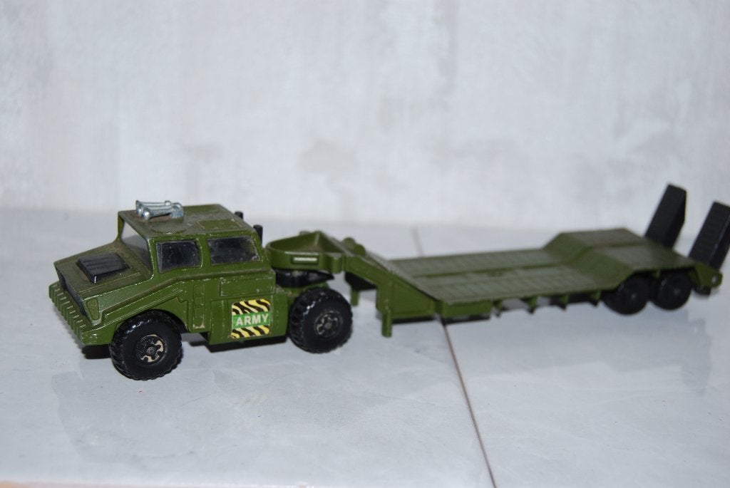 Matchbox BattleKings K-106 Tank Transporter, Ophalen of Verzenden, Gebruikt, Bus of Vrachtwagen