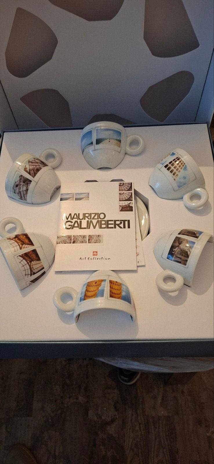 Maurizio Galimberti Illy Art Collection Cappuccinokopjes, Ophalen of Verzenden, Nieuw, Overige stijlen