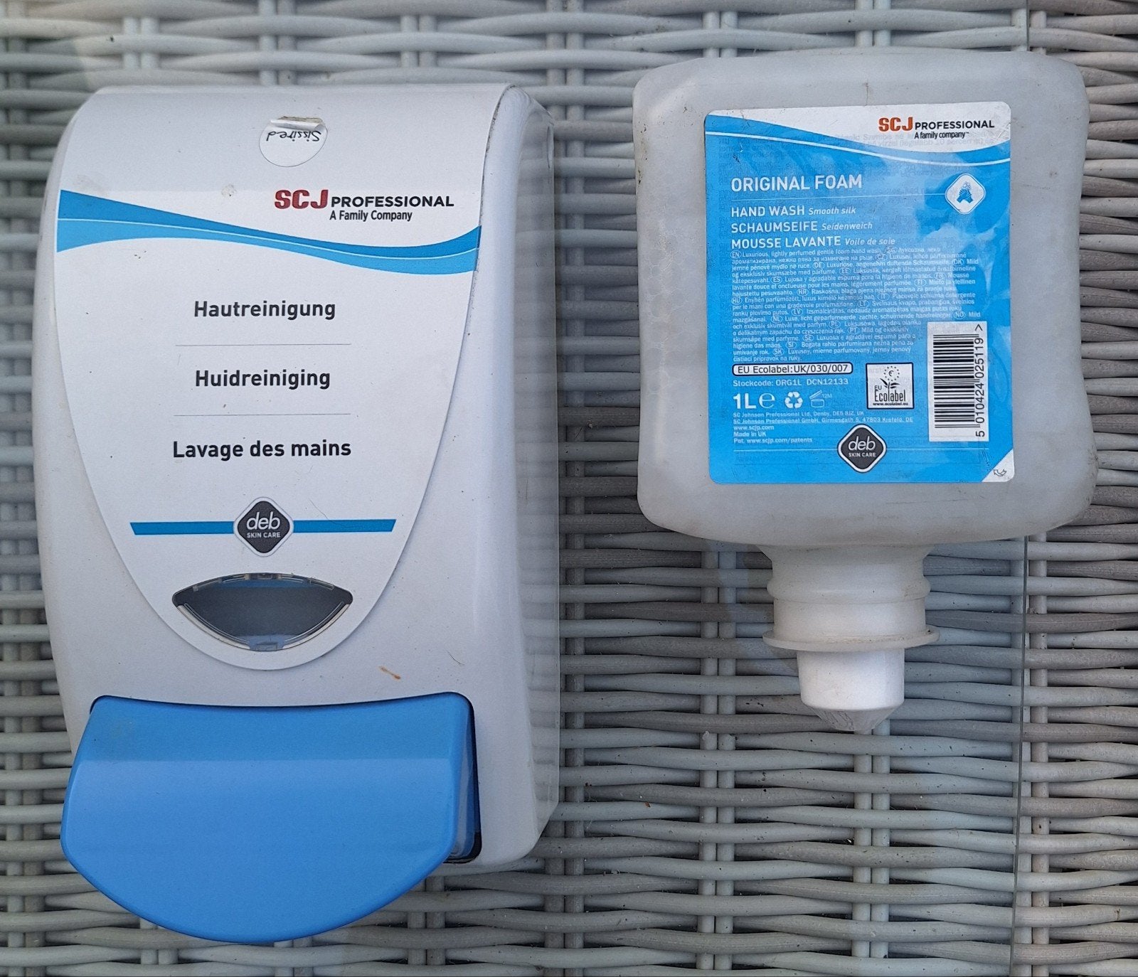 Zeepdispensers  +  foam handreiniger merk scj, Ophalen of Verzenden, Overige typen