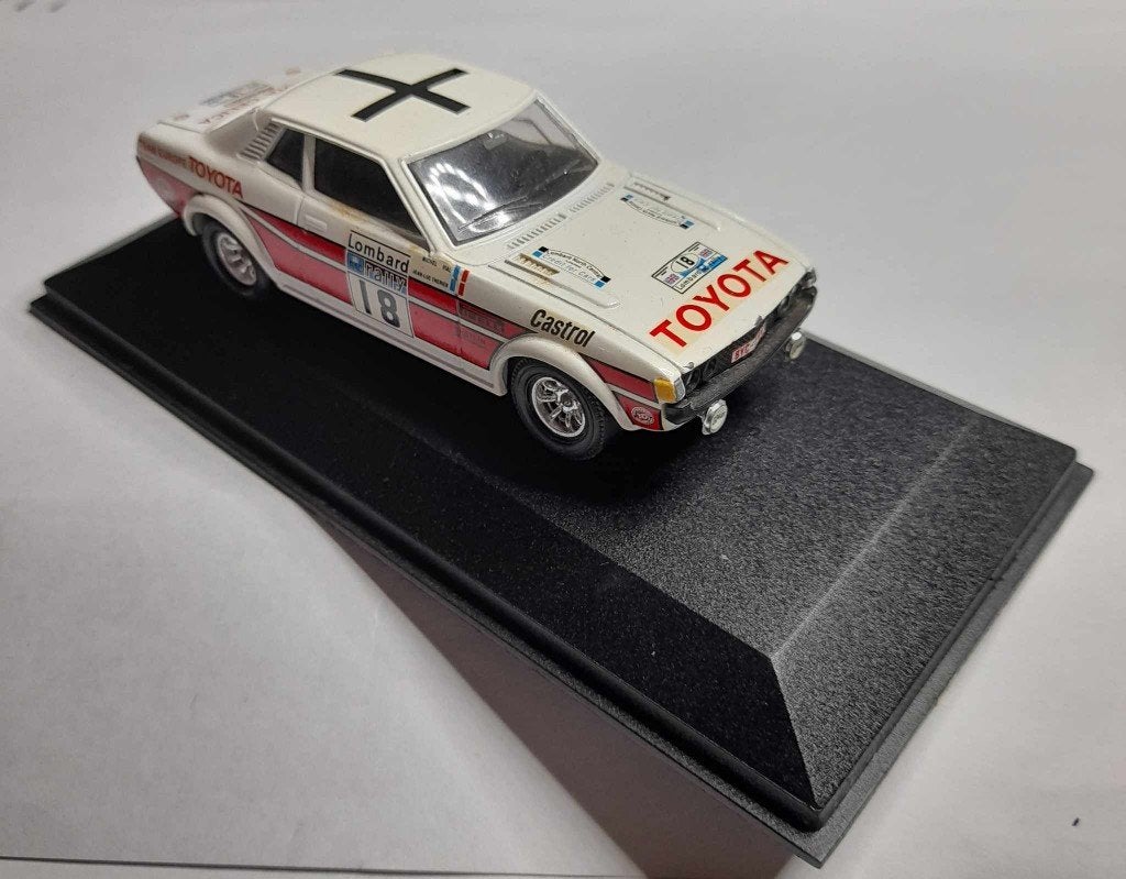 solido rally toyota  celica ta22 wit 1;43, Ophalen of Verzenden, Nieuw, Auto, Solido