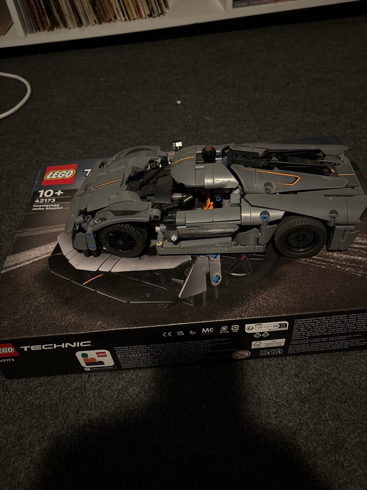 LEGO Technic Koenigsegg Jesko Absolut 42173, Lego, Ophalen of Verzenden, Zo goed als nieuw, Technic