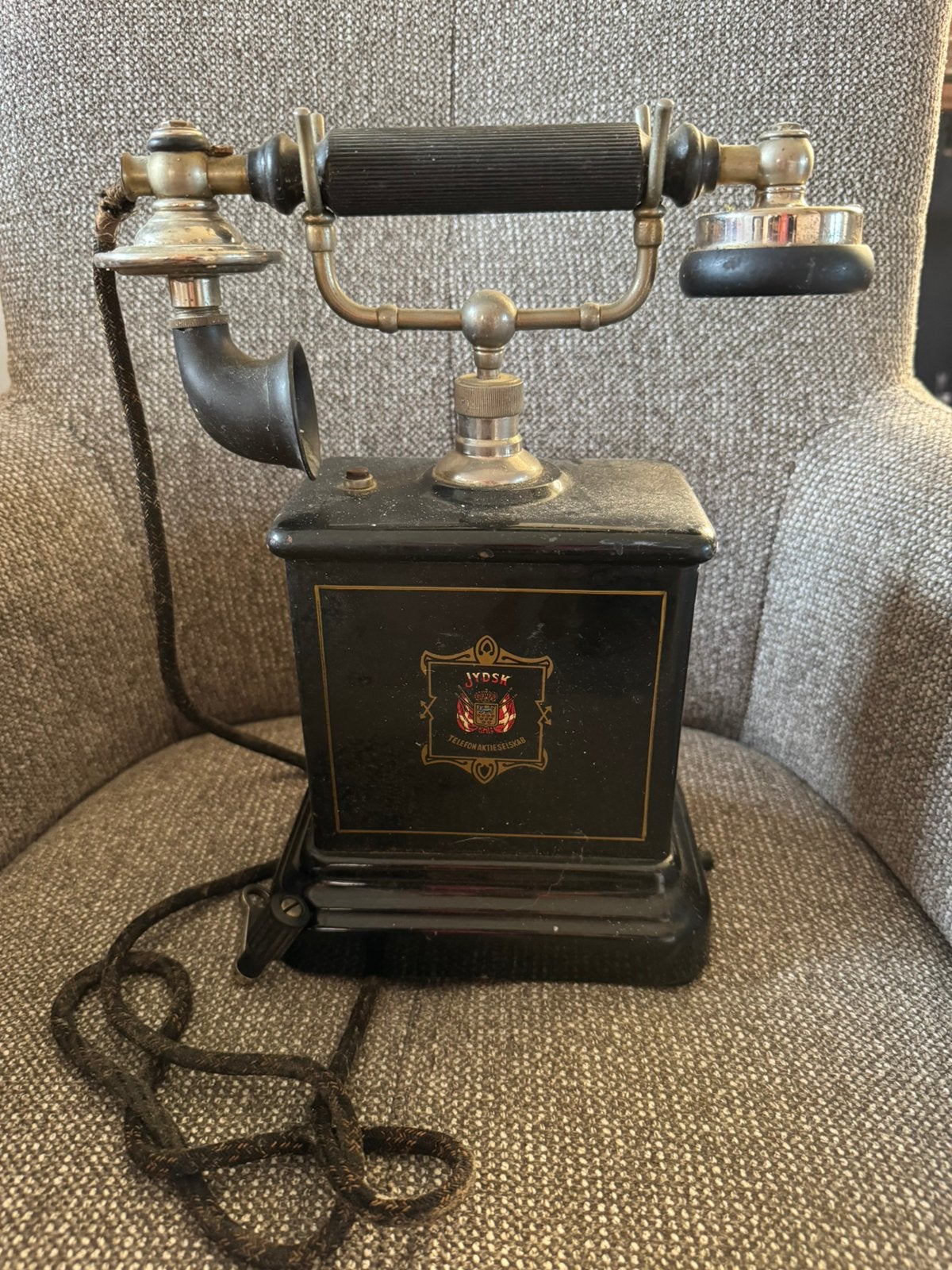 Prachtige Antieke Deense Jydsk Telefoon, Ophalen of Verzenden, Zo goed als nieuw