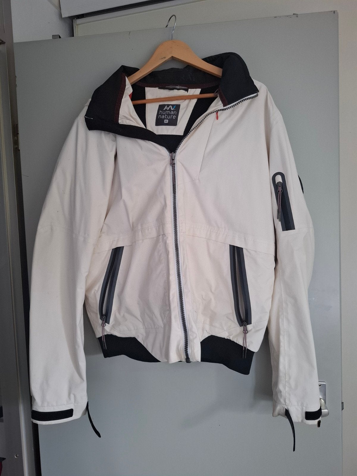Human Nature Active Trails outdoor jas - Maat XL, Wit, Maat 46/48 (XL) of groter, Ophalen of Verzenden, Zo goed als nieuw