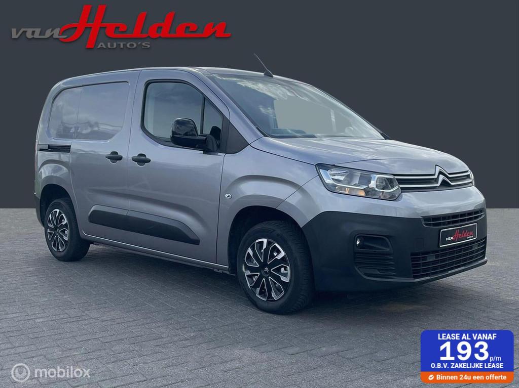 Citroen Berlingo bestel 1.2 Benzine Bestel Cruise Navi Scher, Auto's, Stof, Gebruikt, 1199 cc, Citroën