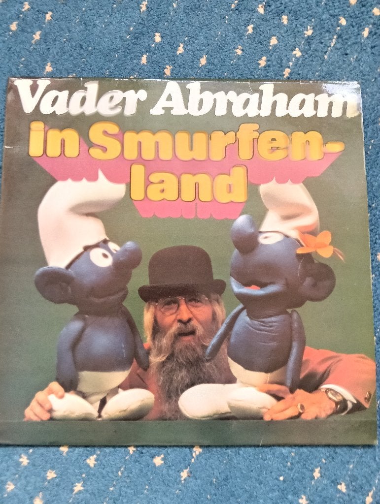 Vader Abraham in smurfenland, Ophalen of Verzenden, Gebruikt, 12 inch, Levenslied of Smartlap