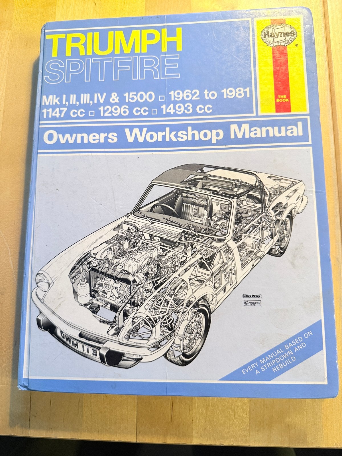 Triumph Spitfire Owners Workshop Manual (Haynes), Ophalen of Verzenden