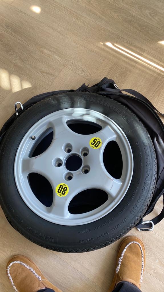 Bmw 3 serie reserveband, Auto-onderdelen, Ophalen, Zomerbanden, Banden en Velgen