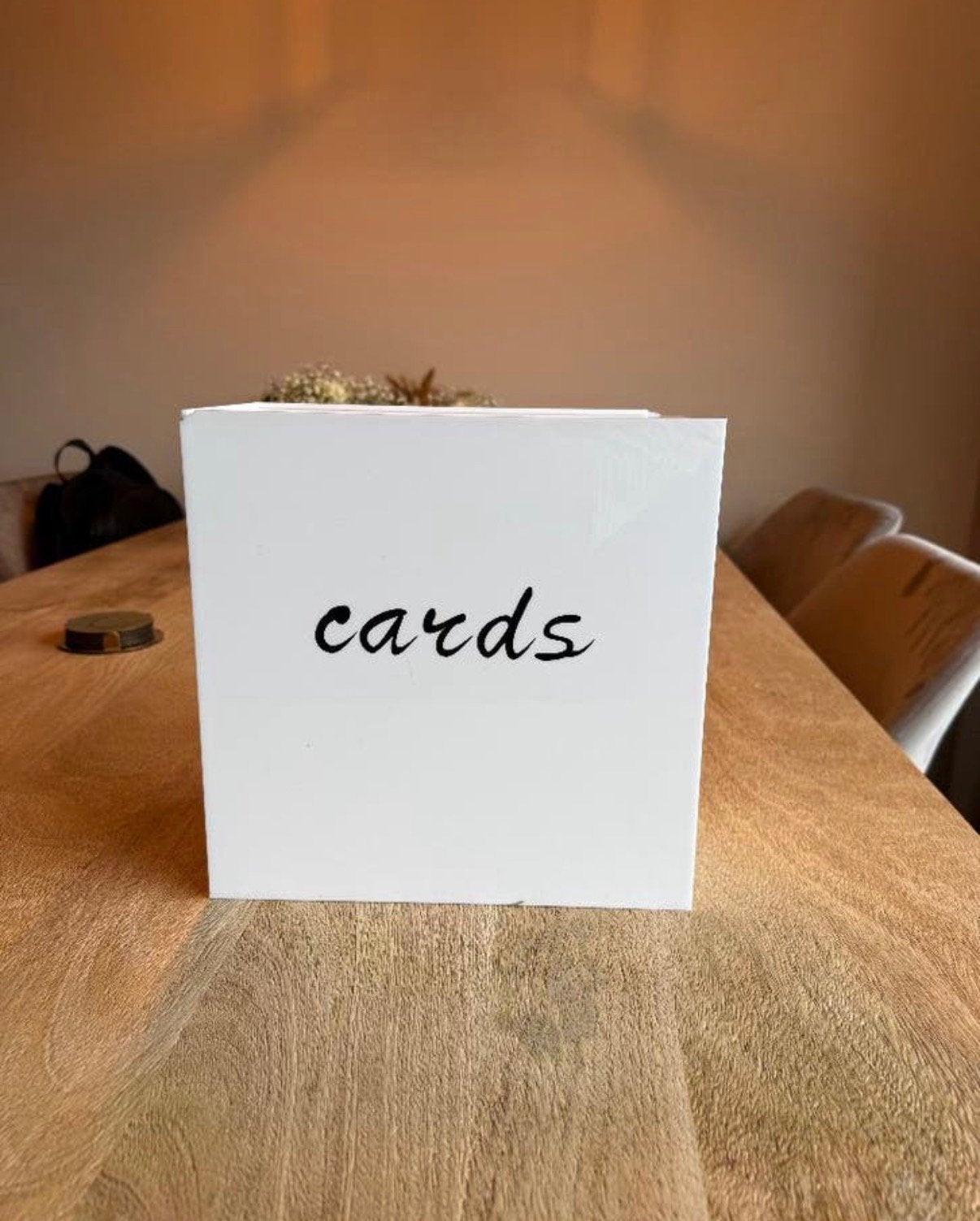 Enveloppen doos - card bruiloft, Ophalen of Verzenden, Zo goed als nieuw, Versiering