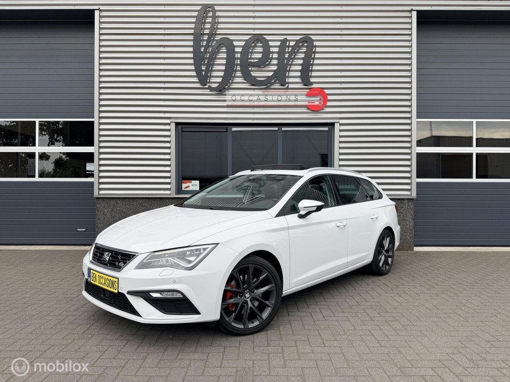 Seat Leon ST 2.0 TSI FR Business Intense 1e Eig BOMVOLL!, Auto's, Seat, Bedrijf, Te koop, Leon, ABS, Airbags, Airconditioning