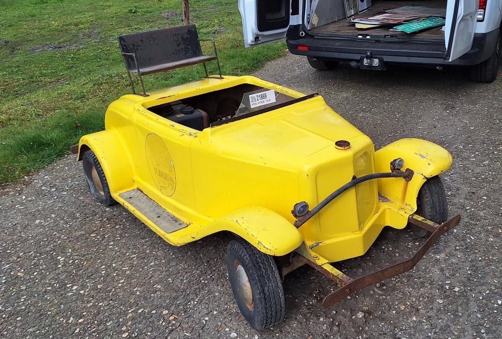 Replica Ford Hot Rod-styl go-kart, shriner karts, 80'r jaren, Sport en Fitness, Karting, Gebruikt, ., Overige typen, Ophalen of Verzenden