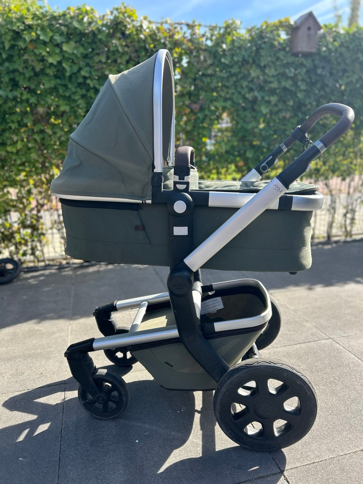 Joolz Day Kinderwagen - Groen met accessoires, Gebruikt, Met reiswieg, Ophalen, Kinderwagen
