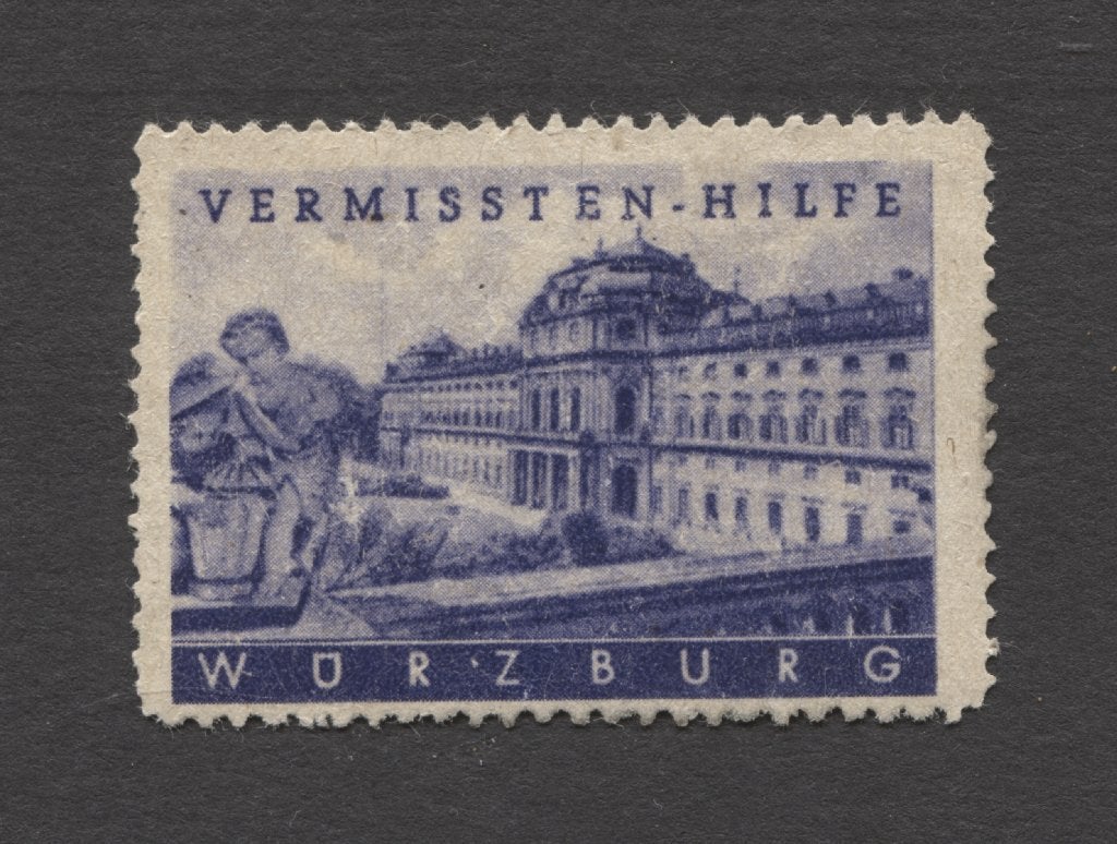 Vermissten hilfe Wurzburg Zelden aangeboden, Verzenden, Landmacht, Duitsland, Foto of Poster