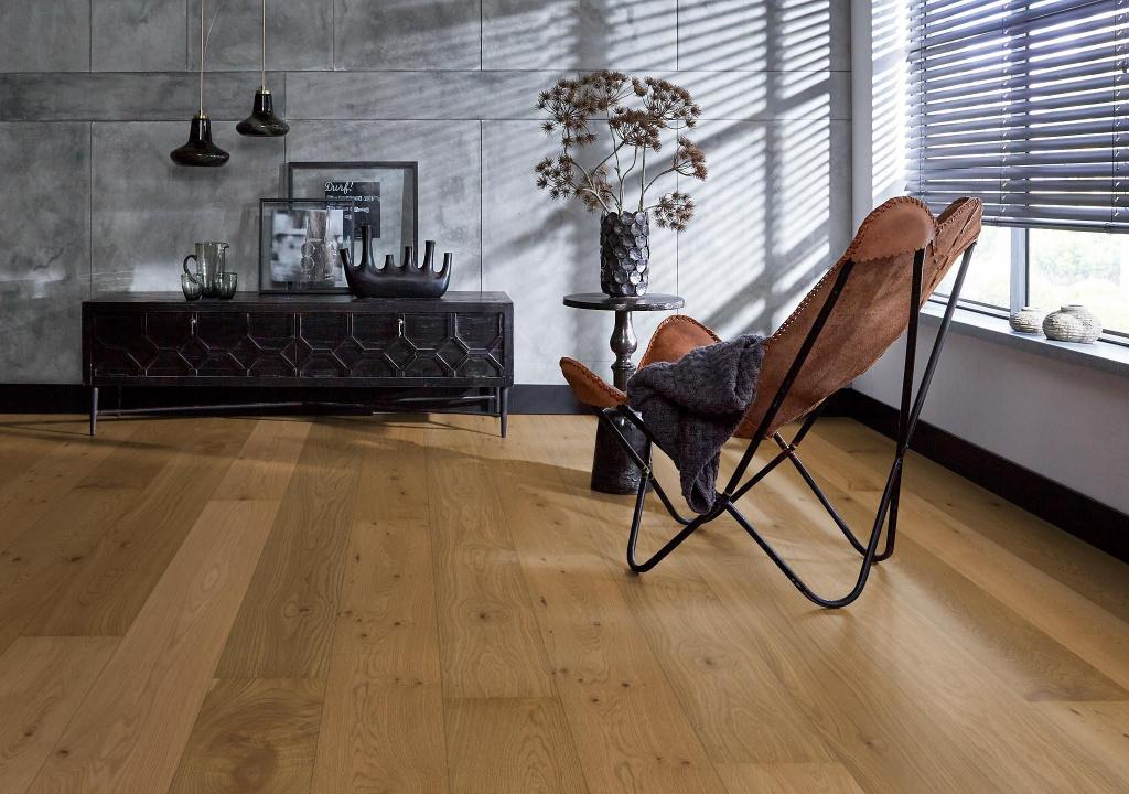 Lamel Parket Rustiek gerookt natural 15mm - vooraf geolied, Bruin, 75 m² of meer, Nieuw, Ophalen of Verzenden
