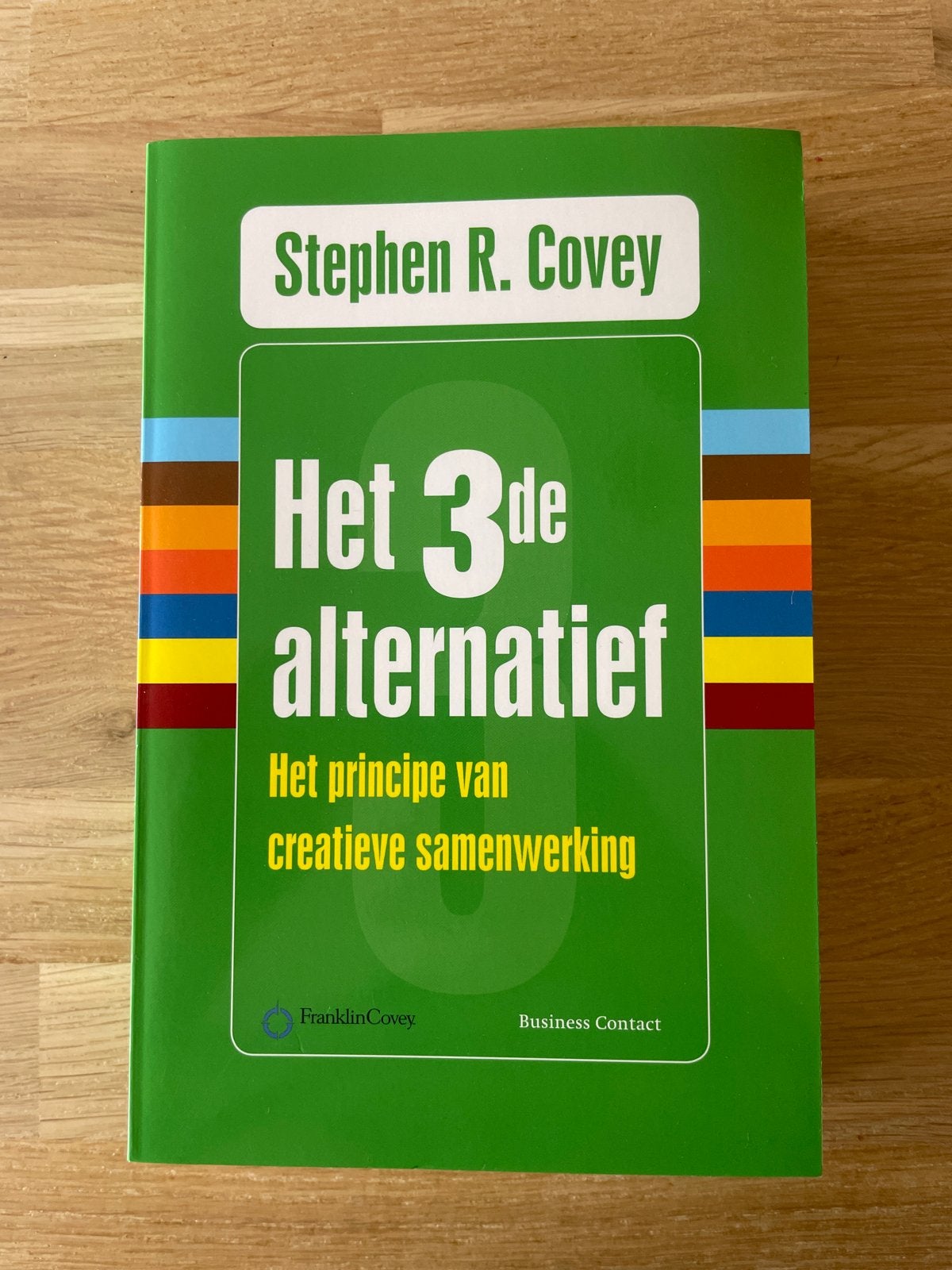 Het 3de alternatief - Stephen R. Covey, Ophalen of Verzenden, Zo goed als nieuw, Nederland