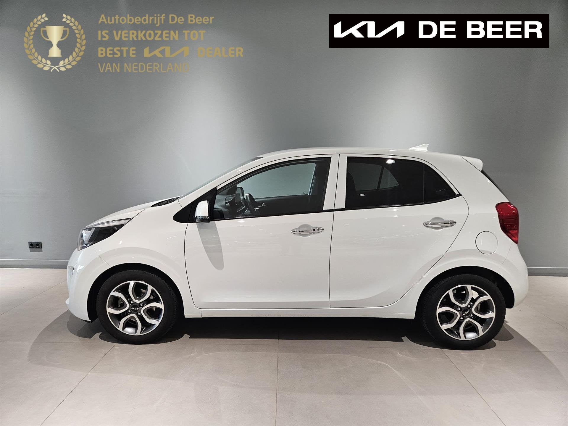 KIA Picanto 1.0 DPi 67pk 4-zits DynamicPlusLine Navi/ Clima/, 12 maanden, Stof, Gebruikt, 4 stoelen