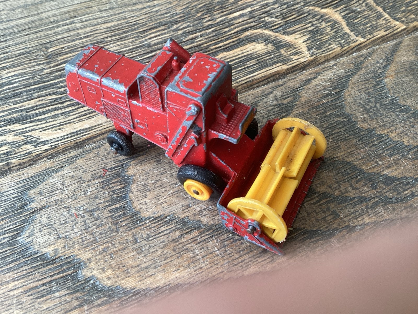 Vintage Matchbox Combine Harvester (Claass) - Werkt nog prim, Kinderen en Baby's, Speelgoed | Speelgoedvoertuigen, Ophalen of Verzenden