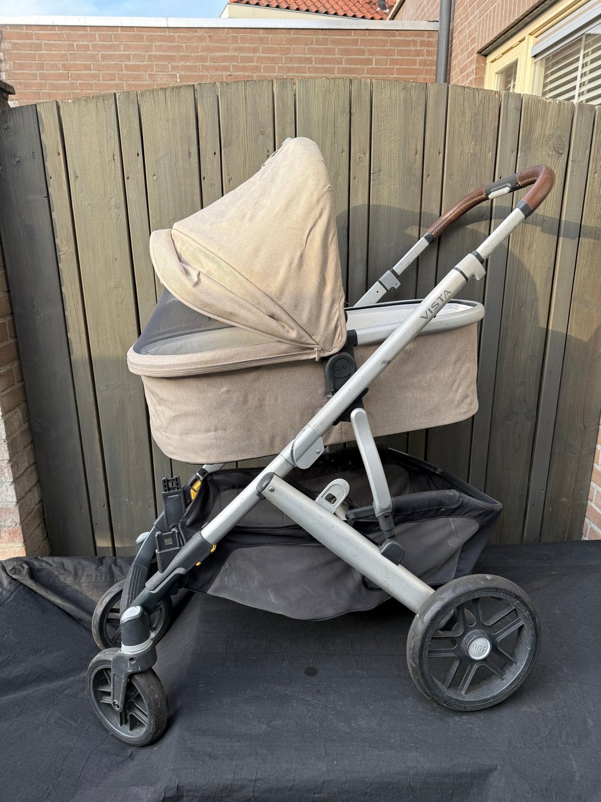 UPPAbaby Vista V2 kinderwagen met reiswieg, Gebruikt, Combiwagen, Met reiswieg, Ophalen