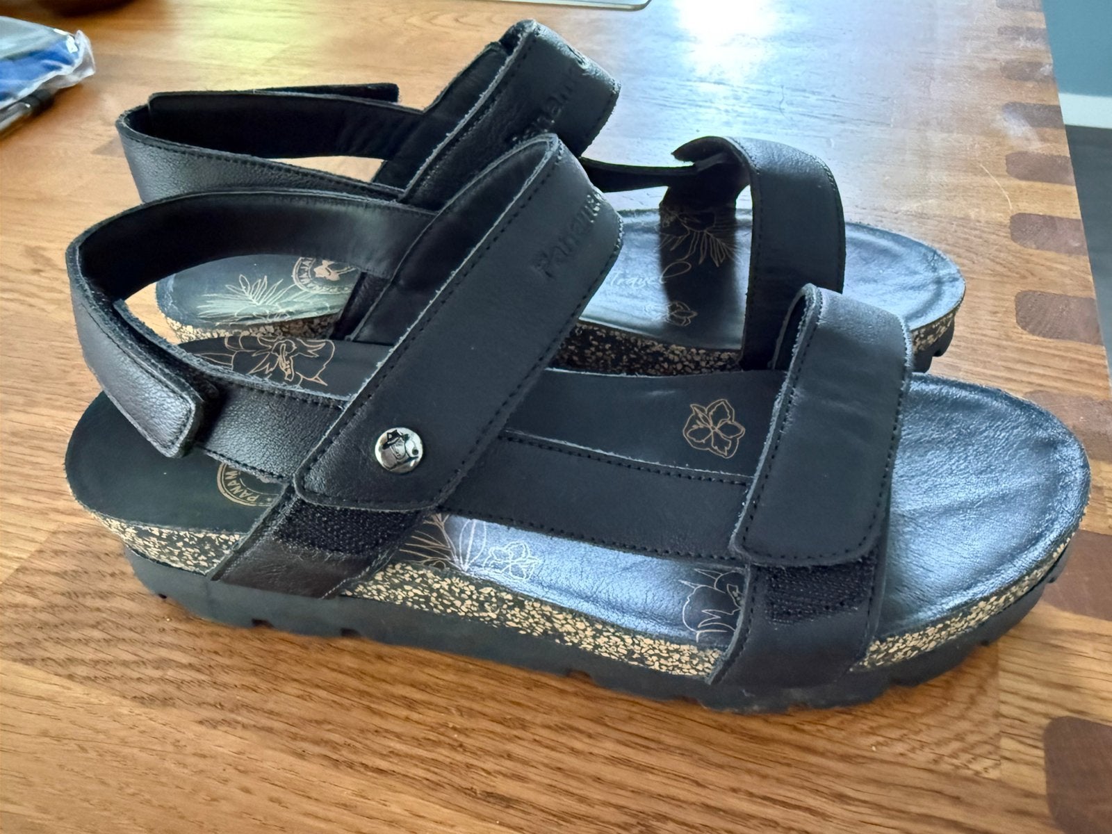 Panama Jack Sandalen nieuw maat 40, Zwart, Nieuw, Sandalen of Muiltjes, Ophalen of Verzenden