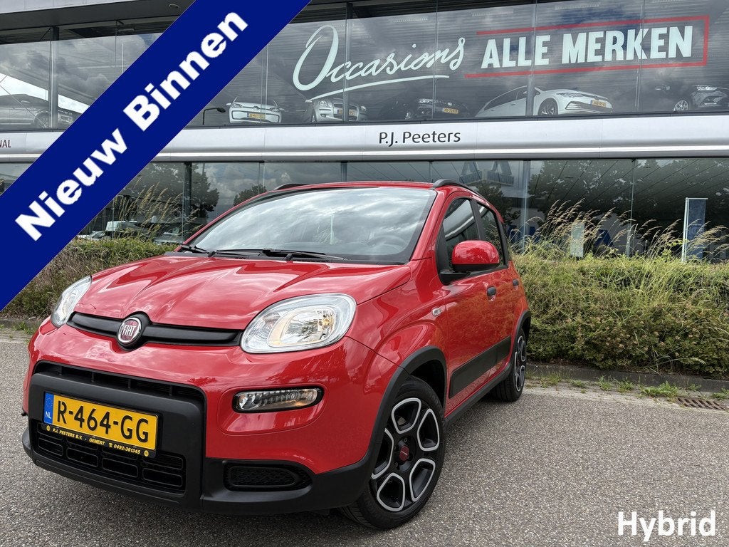 Fiat Panda 1.0 Hybrid sport Airco - Dakrails - Radio - Bluet, Voorwielaandrijving, Stof, Euro 6, Panda