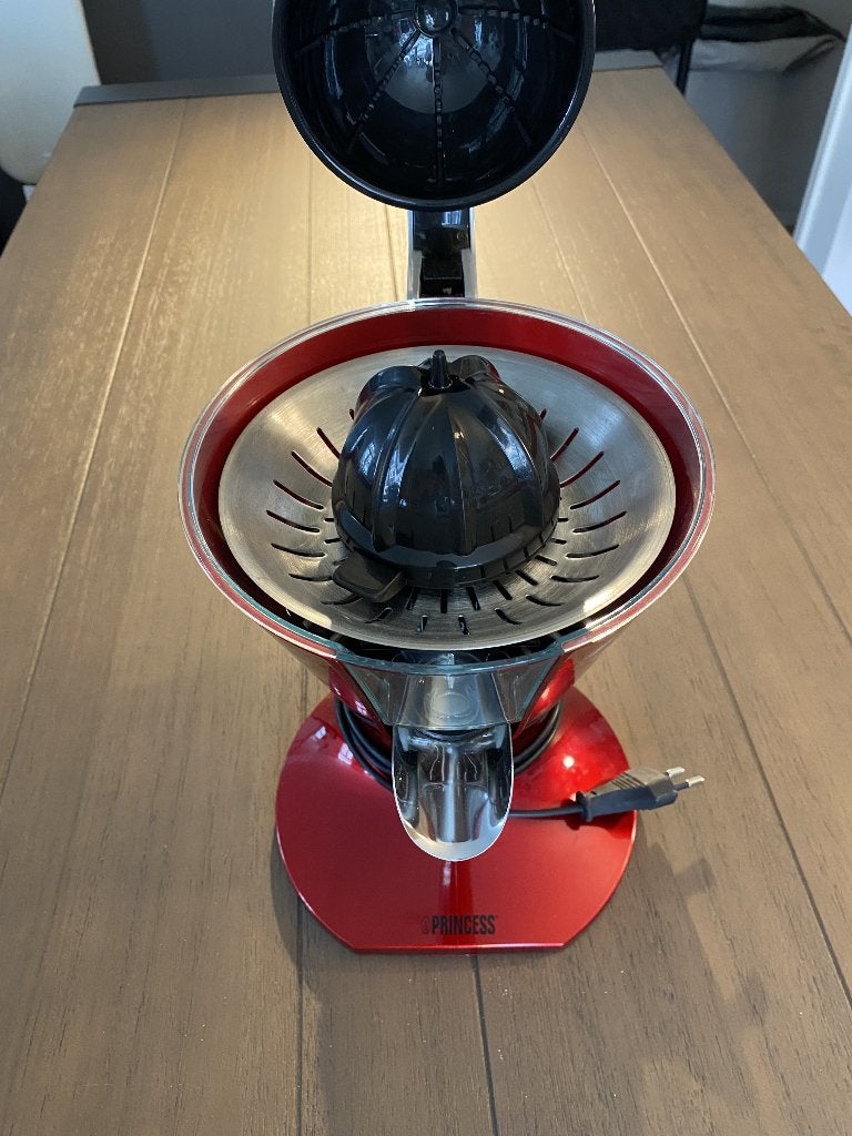 Jata Electro Juicer & Princess Juicer, Ophalen, Overige typen, Zo goed als nieuw, Metaal
