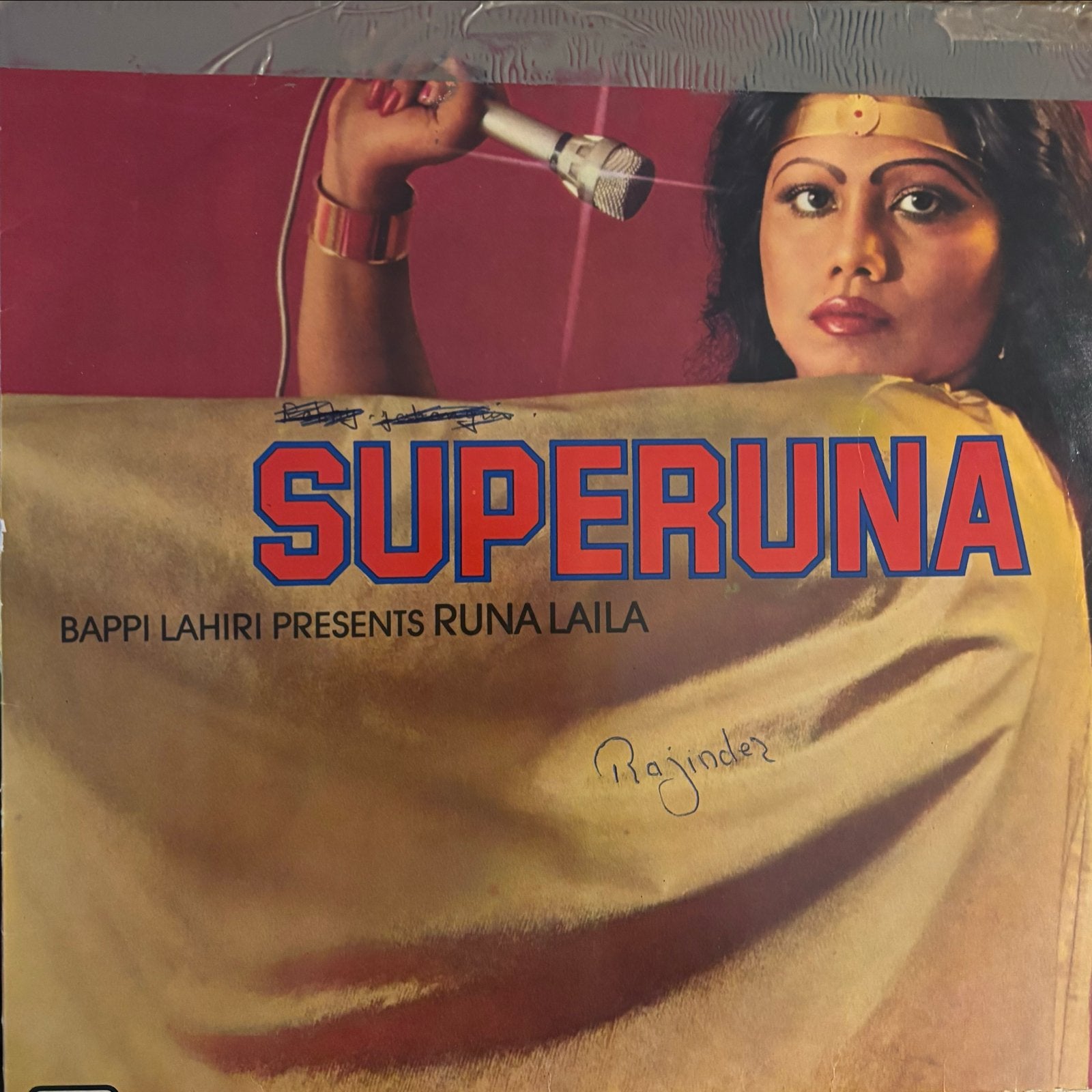 Superuna - Bappi Lahiri Presents Runa Laila Bollywood LP, Verzenden, 1980 - 1989, Gebruikt, 12 inch