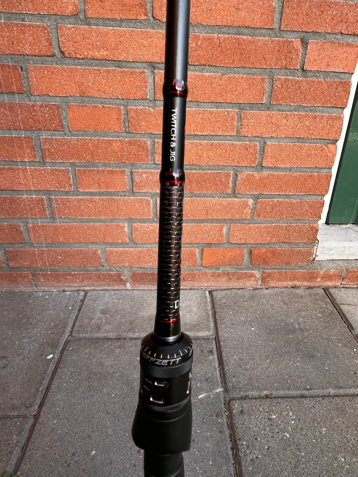 DAM Effzett Twitch & Jig hengel.  2.10m 7-30g, Ophalen, Zo goed als nieuw, Werphengel