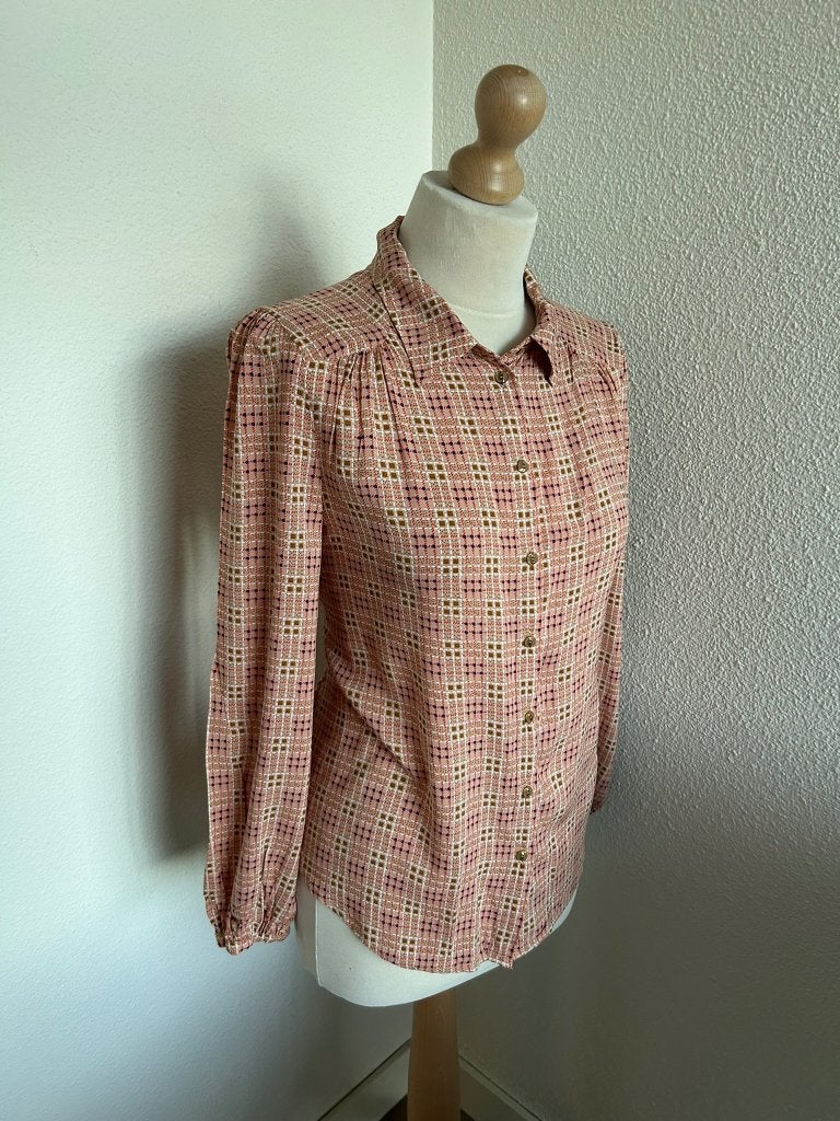 King Louie maat 40 carina blouse sapeuse 2882, Maat 38/40 (M), Ophalen of Verzenden, Zo goed als nieuw, King Louie