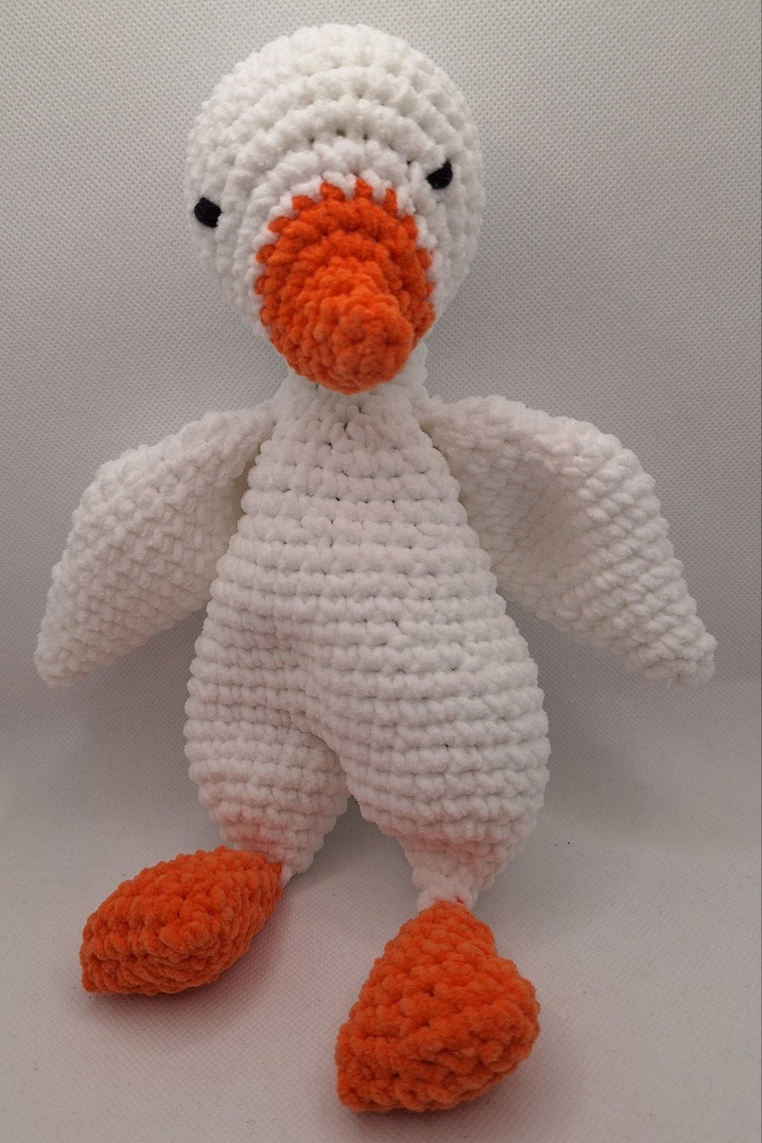 Guus Gans Knuffel - Chunky Chenille met Knisperfolie, Ophalen of Verzenden