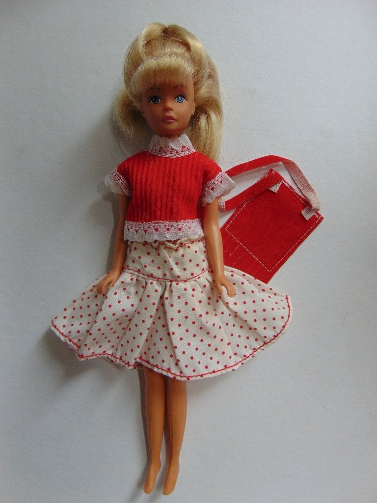 6 Verschillende Peggy Von Plasty zusje van Petra, Ophalen of Verzenden, Gebruikt, Pop