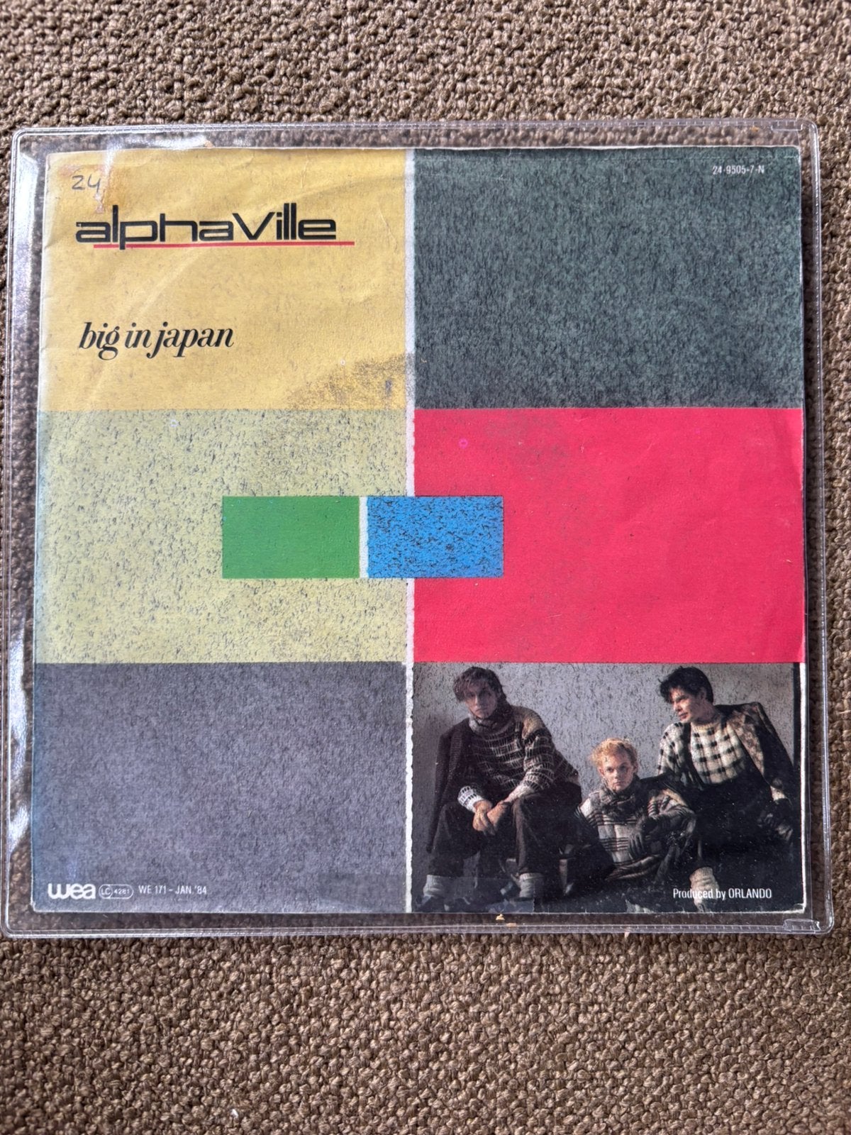 Alphaville - Big in Japan, Ophalen of Verzenden, Gebruikt, 7 inch, Pop